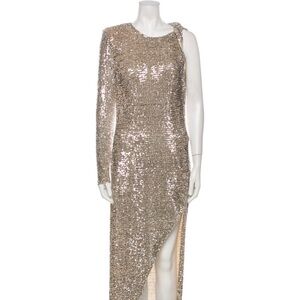 Nervi Sequin one shoulder gown | Size S